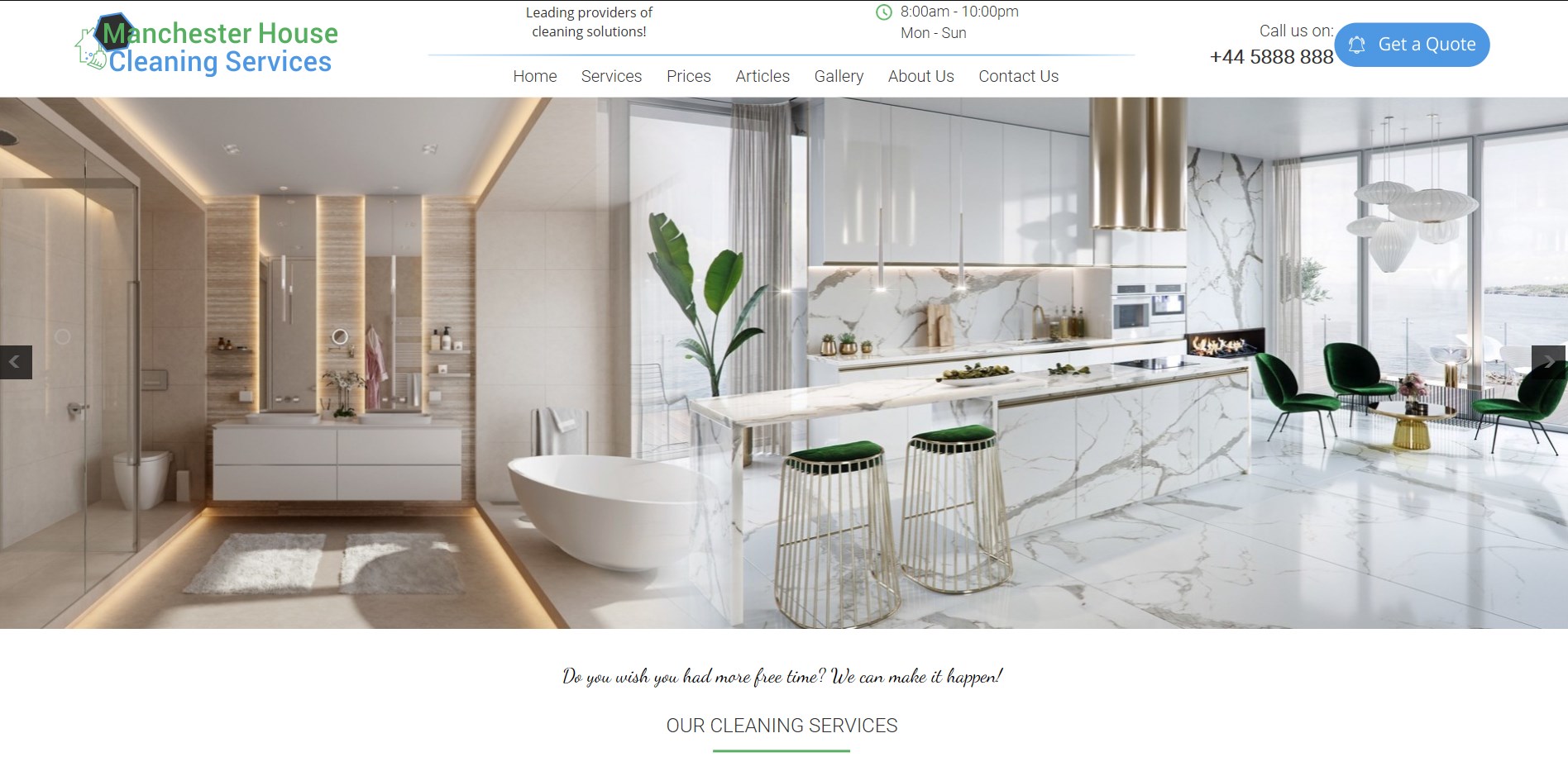 Domestic Cleaning in Manchester Weekly, BiWeekly or Monthly Cleaning